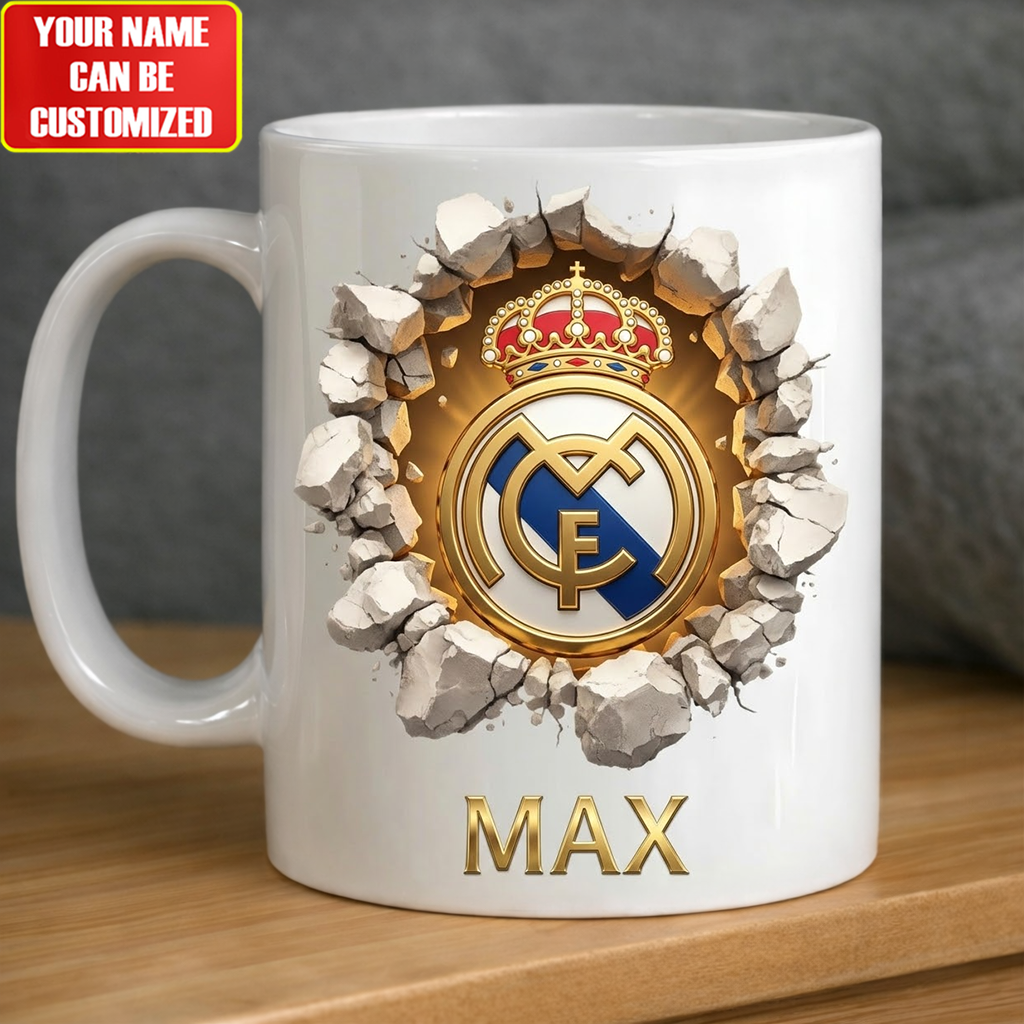 Real FC Accent Mug , Cream Mug Gifts , Holiday Gifts