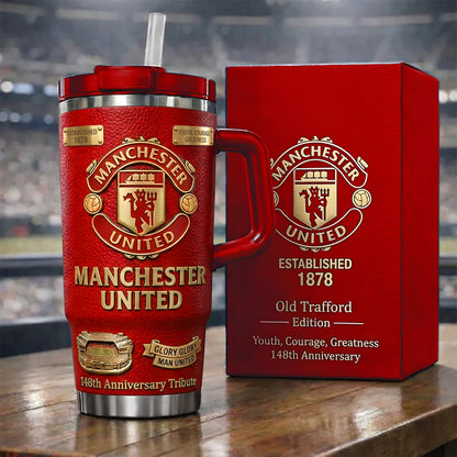 MU FC 148th Anniversary Tribute Insulated Tumbler 30oz 40oz (1878-2026)