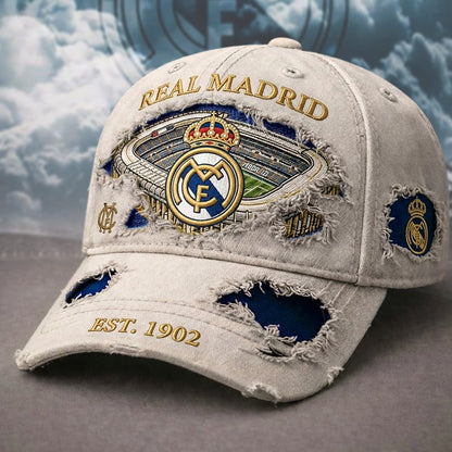 Real Stadium Est 1902 Denim Classic Cap