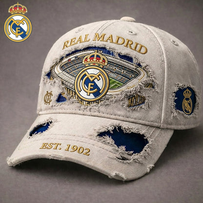 Real Stadium Est 1902 Denim Classic Cap