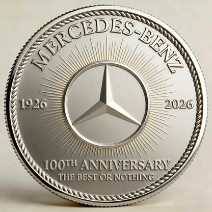 Merc 100th Anniversary Elegant Commemorative Coin (1926-2026)