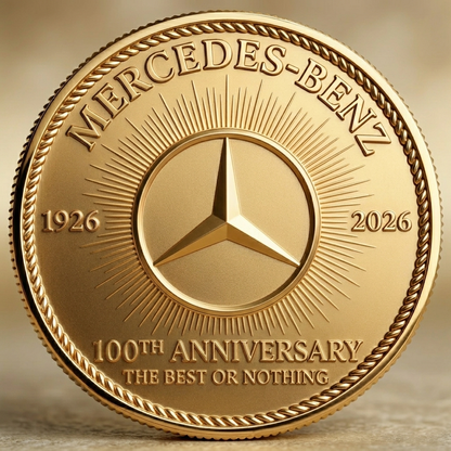 Merc 100th Anniversary Elegant Commemorative Coin (1926-2026)