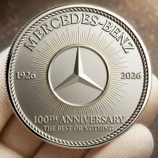 Merc 100th Anniversary Elegant Commemorative Coin (1926-2026)