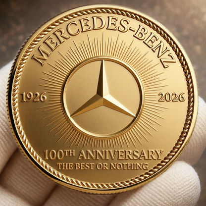 Merc 100th Anniversary Elegant Commemorative Coin (1926-2026)