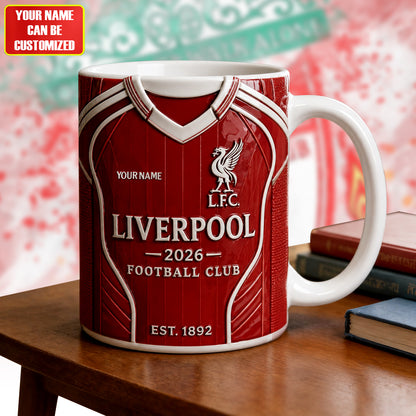LVP Uniform 26 Accent Mug , Cream Mug Gifts , Holiday Gifts