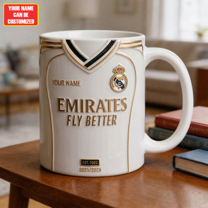 Real Uniform 26 Accent Mug , Cream Mug Gifts , Holiday Gifts