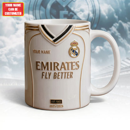 Real Uniform 26 Accent Mug , Cream Mug Gifts , Holiday Gifts