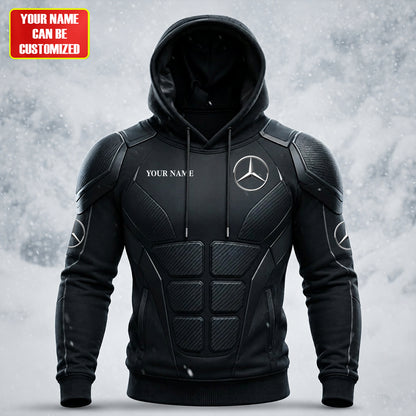 Merc Armor 3D Hoodie- Personalized Gifts For Car Lovers