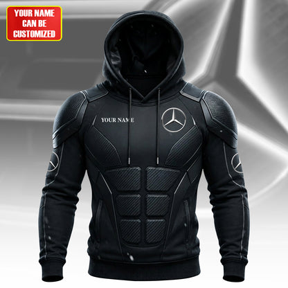 Merc Armor 3D Hoodie- Personalized Gifts For Car Lovers