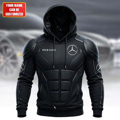 Merc Armor 3D Hoodie- Personalized Gifts For Car Lovers