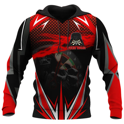 Dart Vader Q2 Funny Personalized Name 3D Shirt For Darts Player Q020604