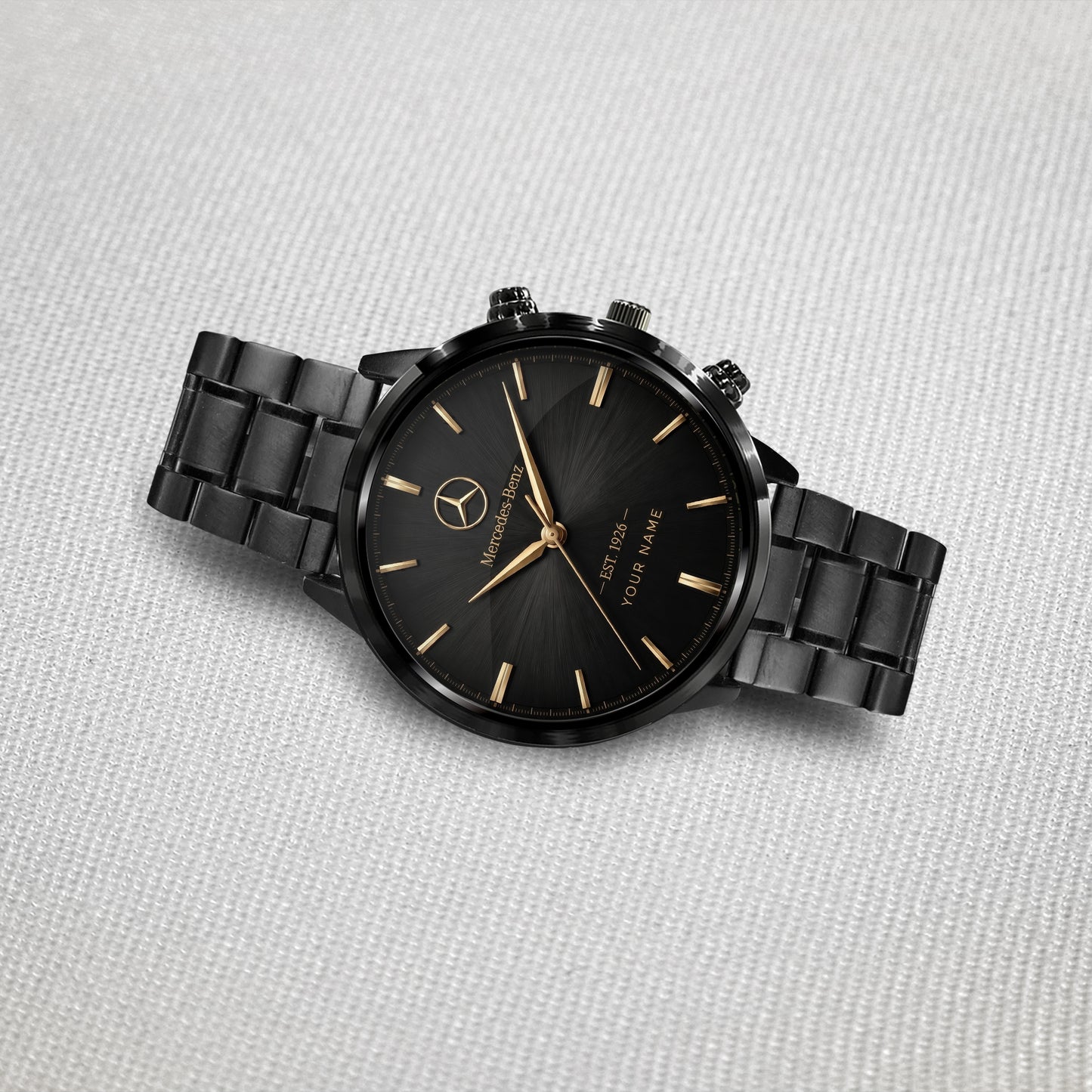 Personalized Merc EST 1926 Edition Stainless Steel Watch