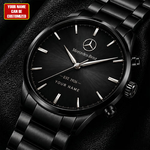 Personalized Merc EST 1926 Edition Stainless Steel Watch