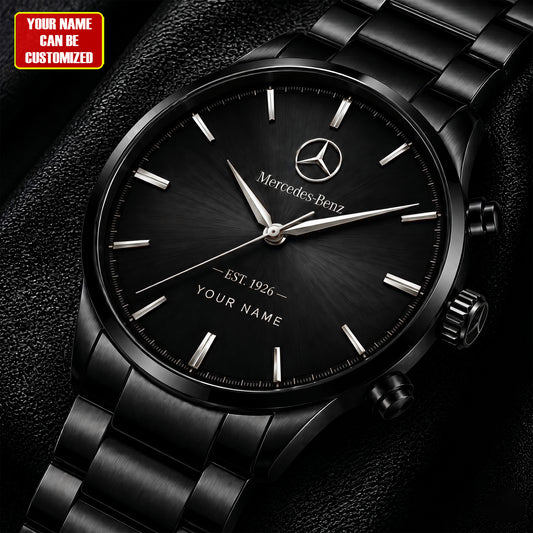 Personalized Merc EST 1926 Edition Stainless Steel Watch