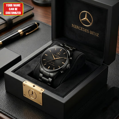 Personalized Merc EST 1926 Edition Stainless Steel Watch