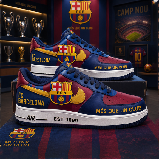 Barca FC AJ1 Custom Sneaker
