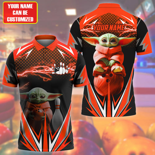Personalized Name Red Yd Bowling All Over Printed Unisex Shirt Q020705