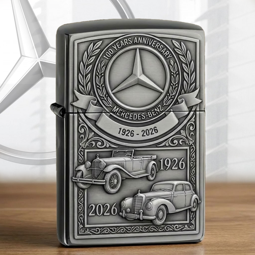 Merc 100 Years Anniversary Luxury Zippo Lighter ( 1926 - 2026 )