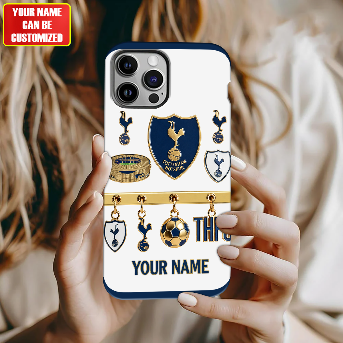 Tottenham FC - Personalized Tottenham Full Print Phone Case