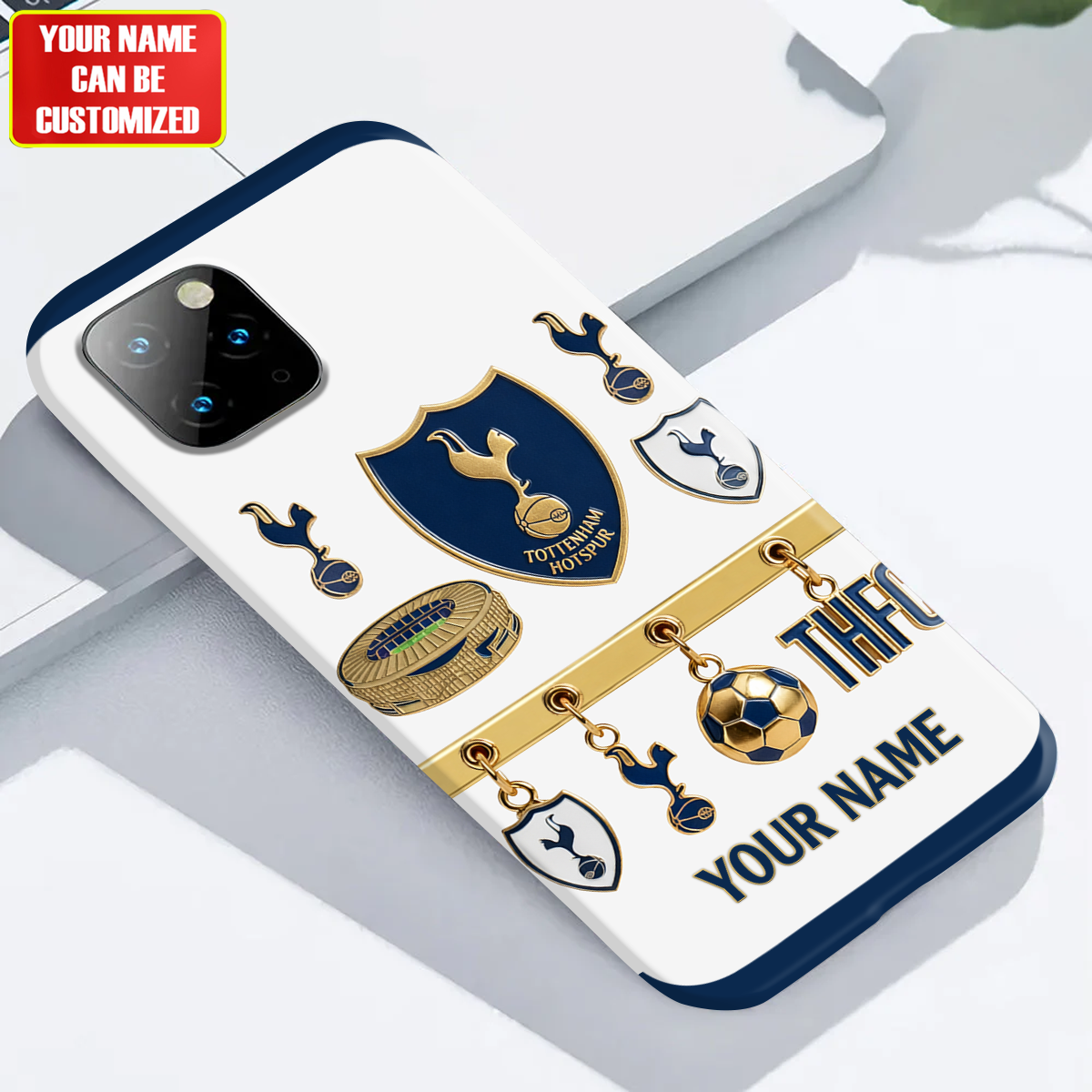 Tottenham FC - Personalized Tottenham Full Print Phone Case