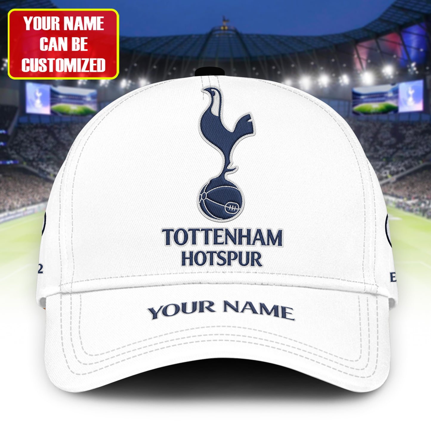 Personalized Tottenham Vintage Embroidery Classic Cap