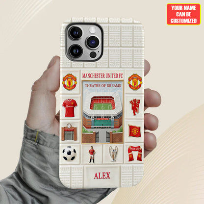 MU FC Stadium - Personalized MU Full Print Phone Case