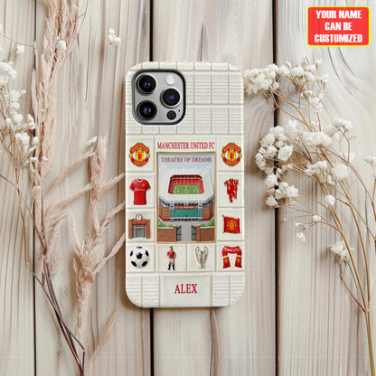MU FC Stadium - Personalized MU Full Print Phone Case