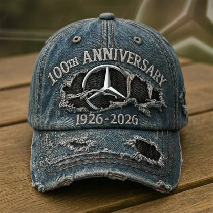 Merc 100th Anniversary Multicolor Denim Cap