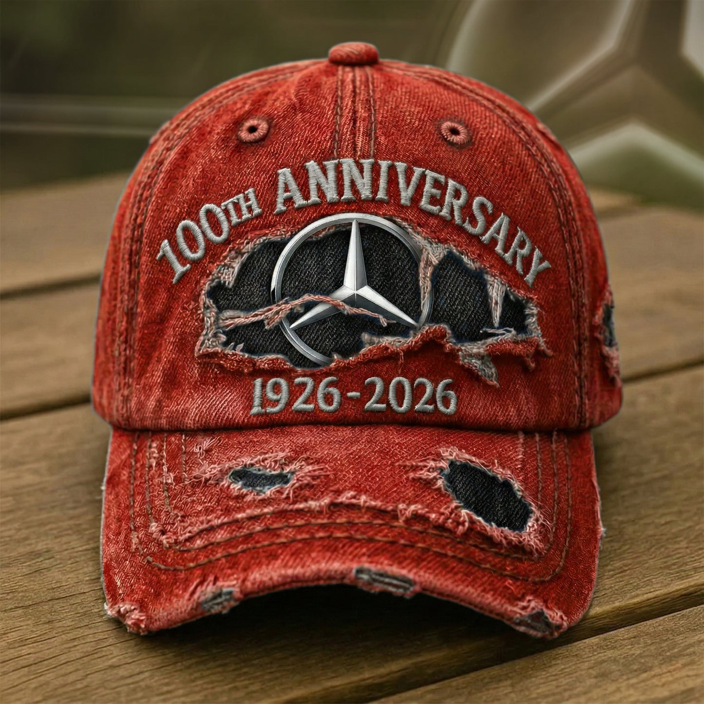Merc 100th Anniversary Multicolor Denim Cap
