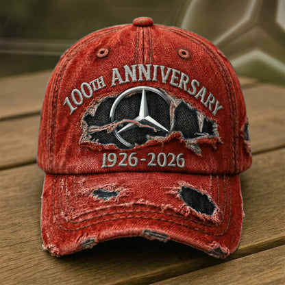 Merc 100th Anniversary Multicolor Denim Cap