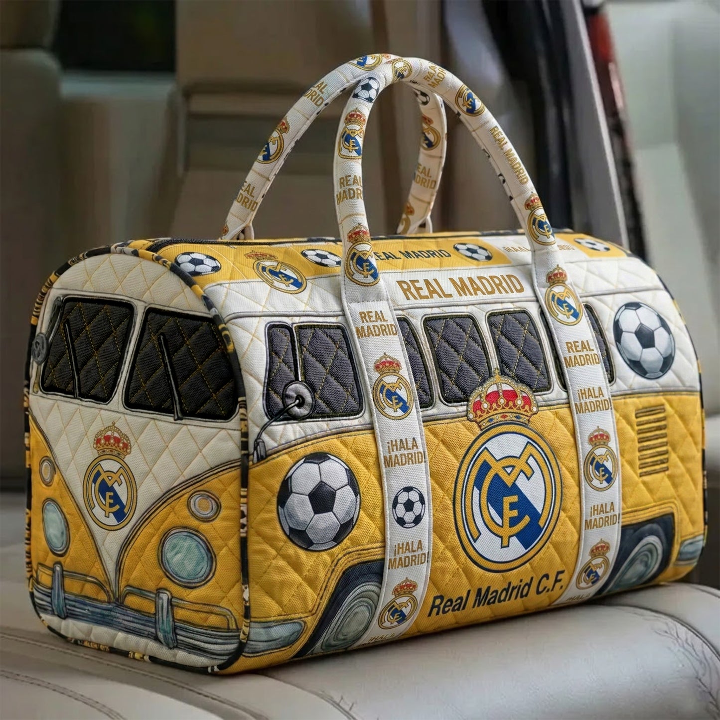 Real FC Limited Edition Quilted Duffle Bag