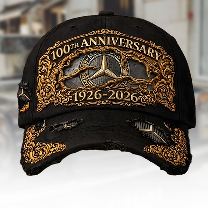 Merc Elegant 100th Anniversary Denim Classic Cap (1926-2026)