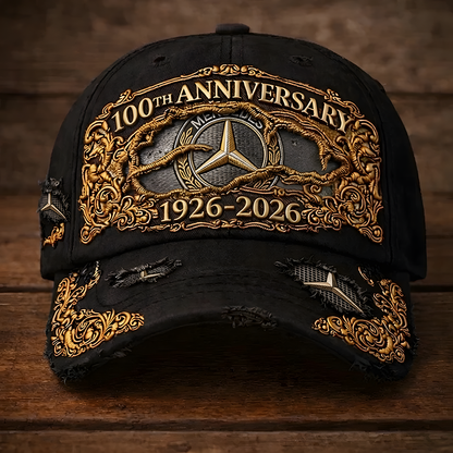Merc Elegant 100th Anniversary Denim Classic Cap (1926-2026)