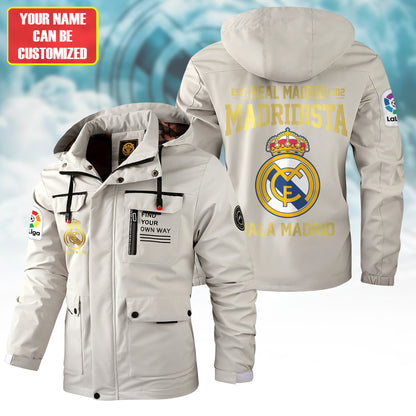 Personalized Real Est 1902 Sport Windbreaker Hooded Jacket