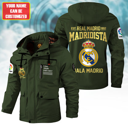 Personalized Real Est 1902 Sport Windbreaker Hooded Jacket