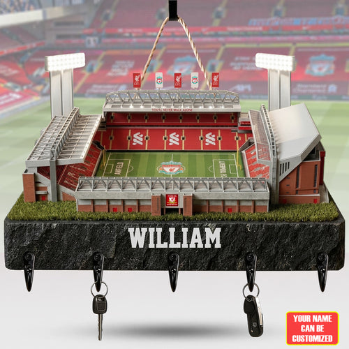 LVP FC Anfield Stadium Key Hanger - Personalized Gifts For LVP Fan