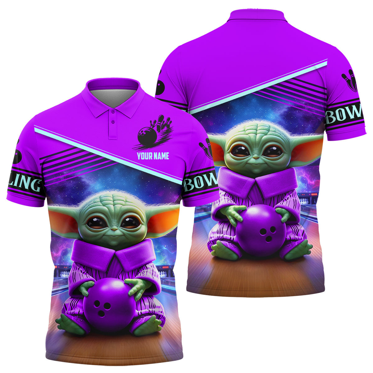 Personalized Name Yd Bowling Q3 All Over Printed Unisex Shirt Q030505