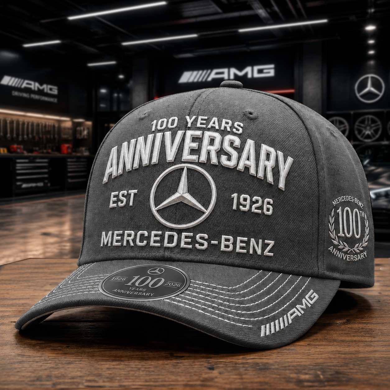 Merc AMG 100TH Anniversary Edition Classic Cap (1926-2026)
