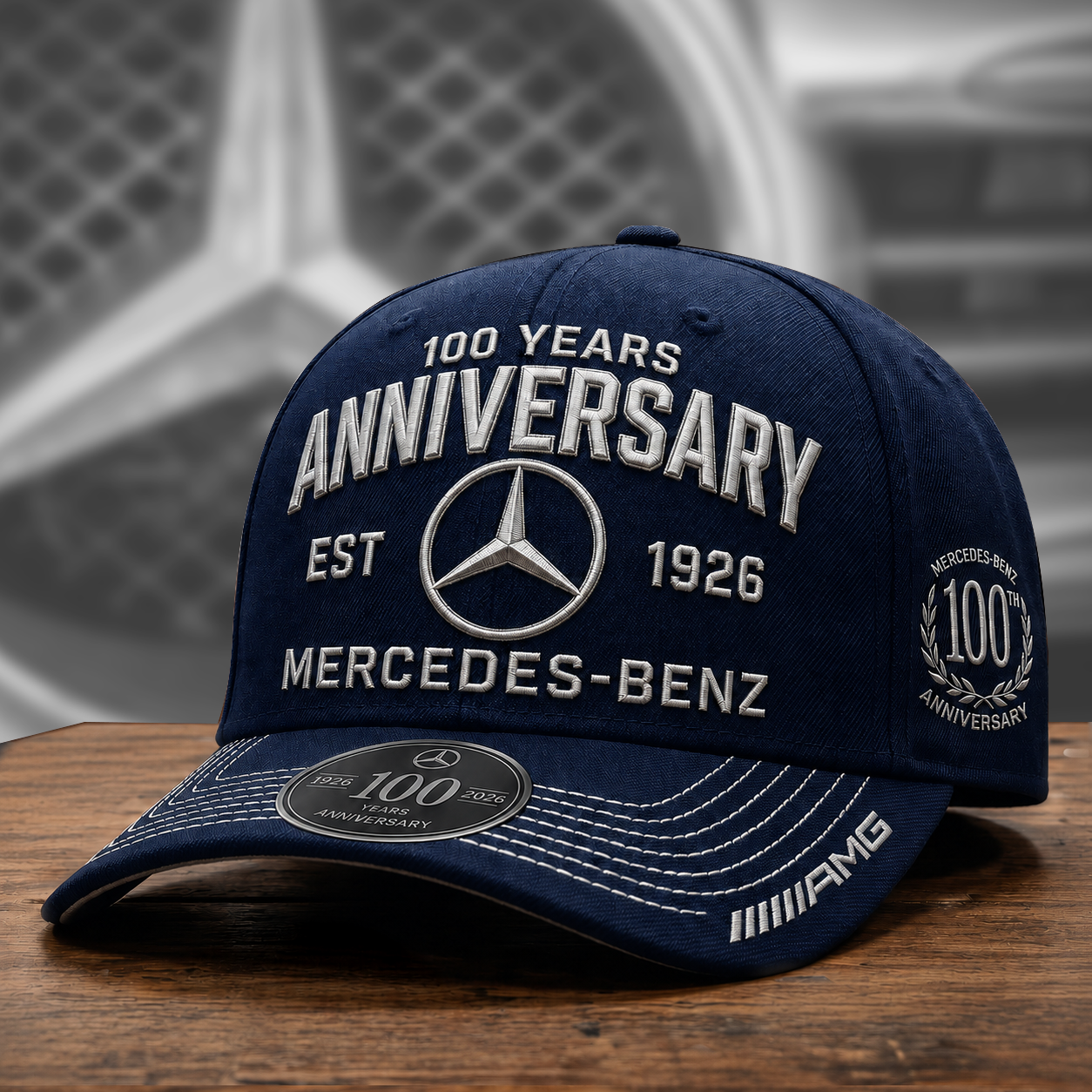 Merc AMG 100TH Anniversary Edition Classic Cap (1926-2026)