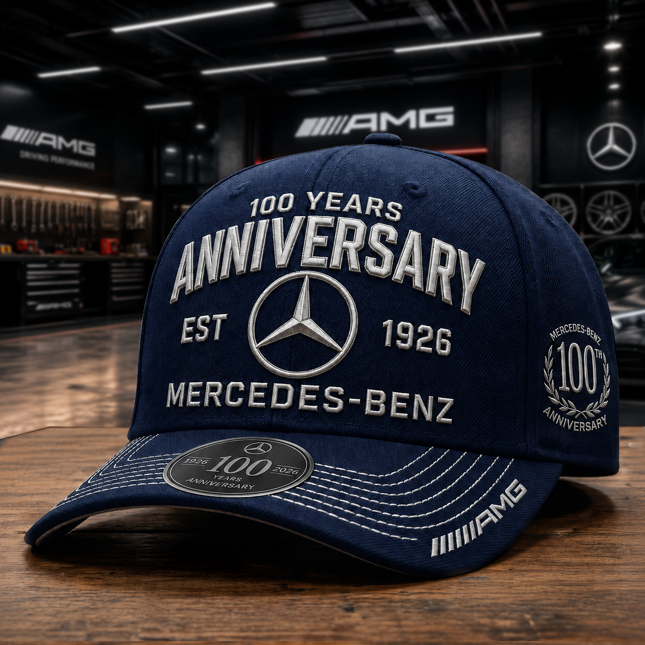 Merc AMG 100TH Anniversary Edition Classic Cap (1926-2026)