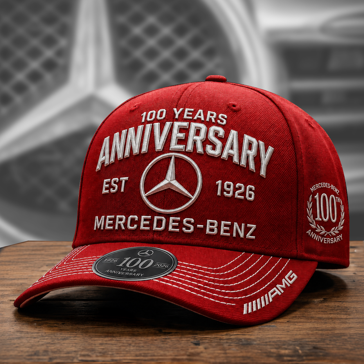 Merc AMG 100TH Anniversary Edition Classic Cap (1926-2026)