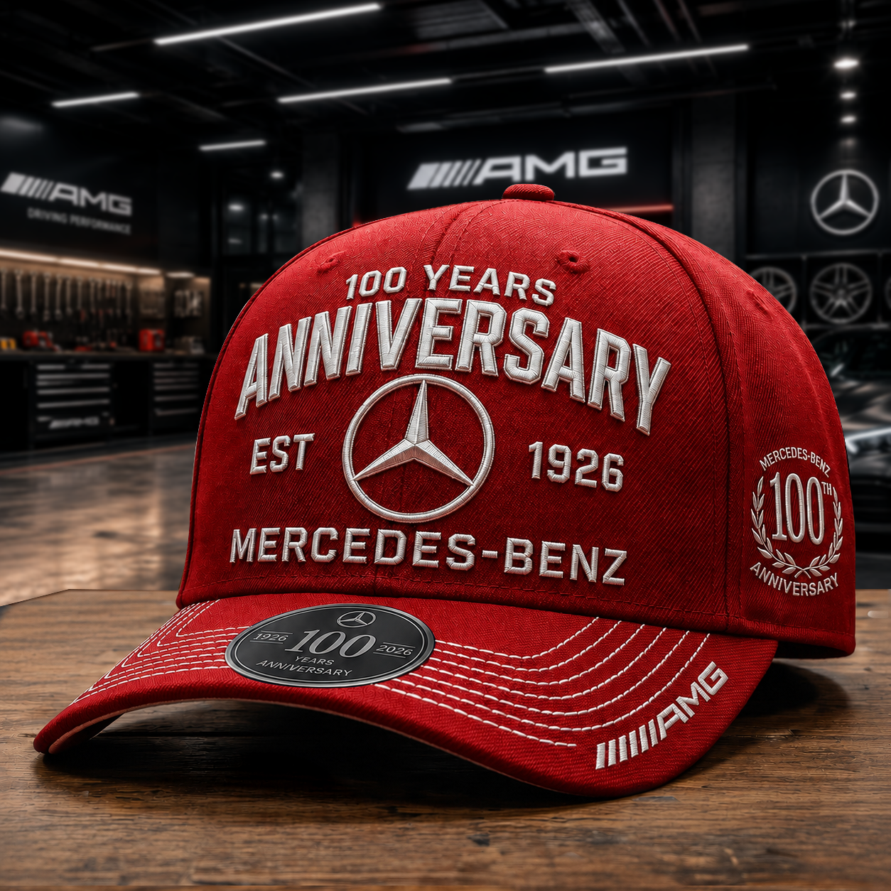 Merc AMG 100TH Anniversary Edition Classic Cap (1926-2026)