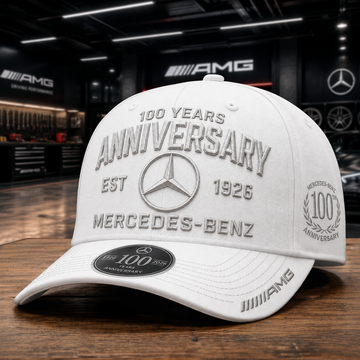 Merc AMG 100TH Anniversary Edition Classic Cap (1926-2026)