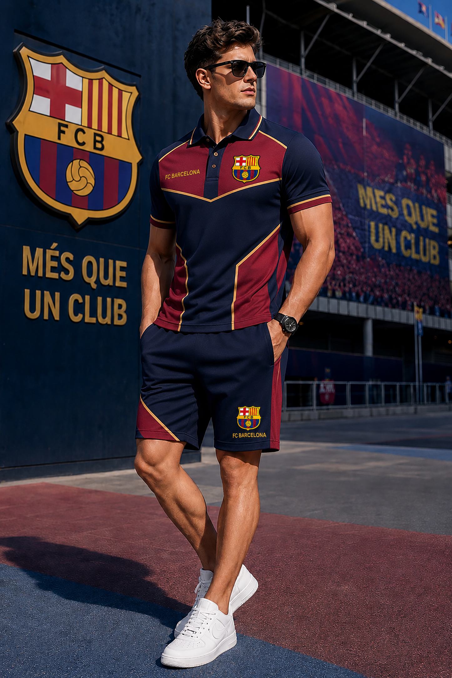 Personalized Barca FC Sport All Over Printed Shirt V10