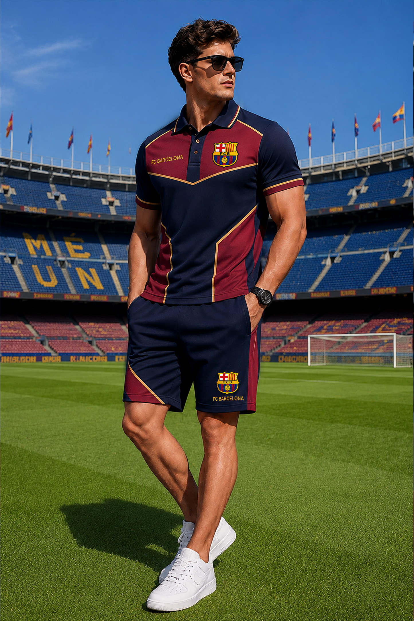 Personalized Barca FC Sport All Over Printed Shirt V10