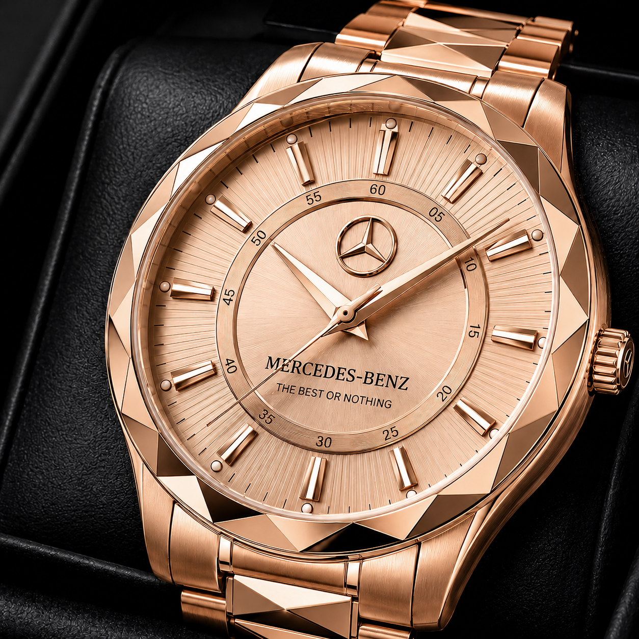 Personalized Merc Executive Alloy Charley Watch