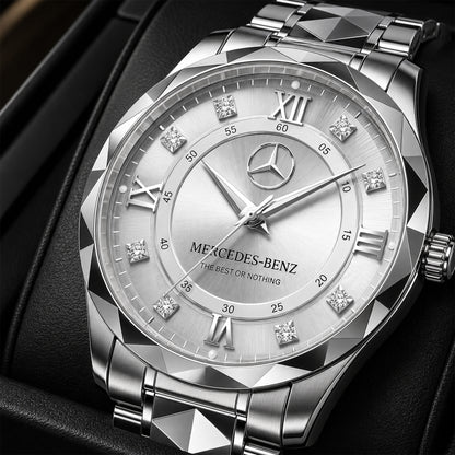 Personalized Merc Geometric Alloy Charley Watch