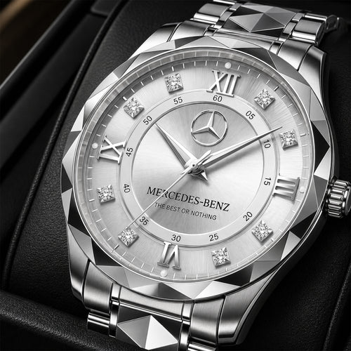 Personalized Merc Geometric Alloy Charley Watch