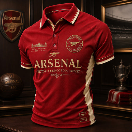 Personalized Arsenal Royal 2026 Polo Shirt (1886-2026)