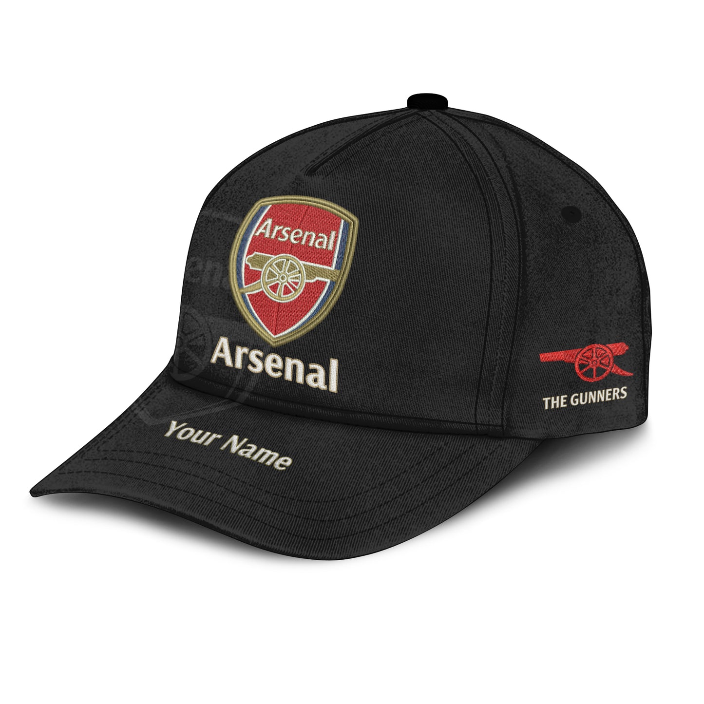 Personalized Arsenal Vintage Embroidery Classic Cap